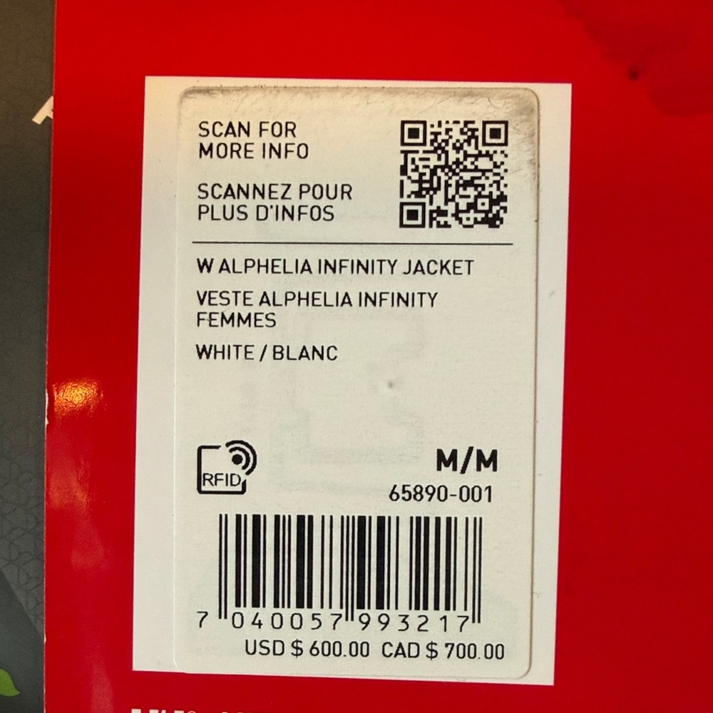 Helly Hansen alpha infinity Jacket with Red Accen… - image 2